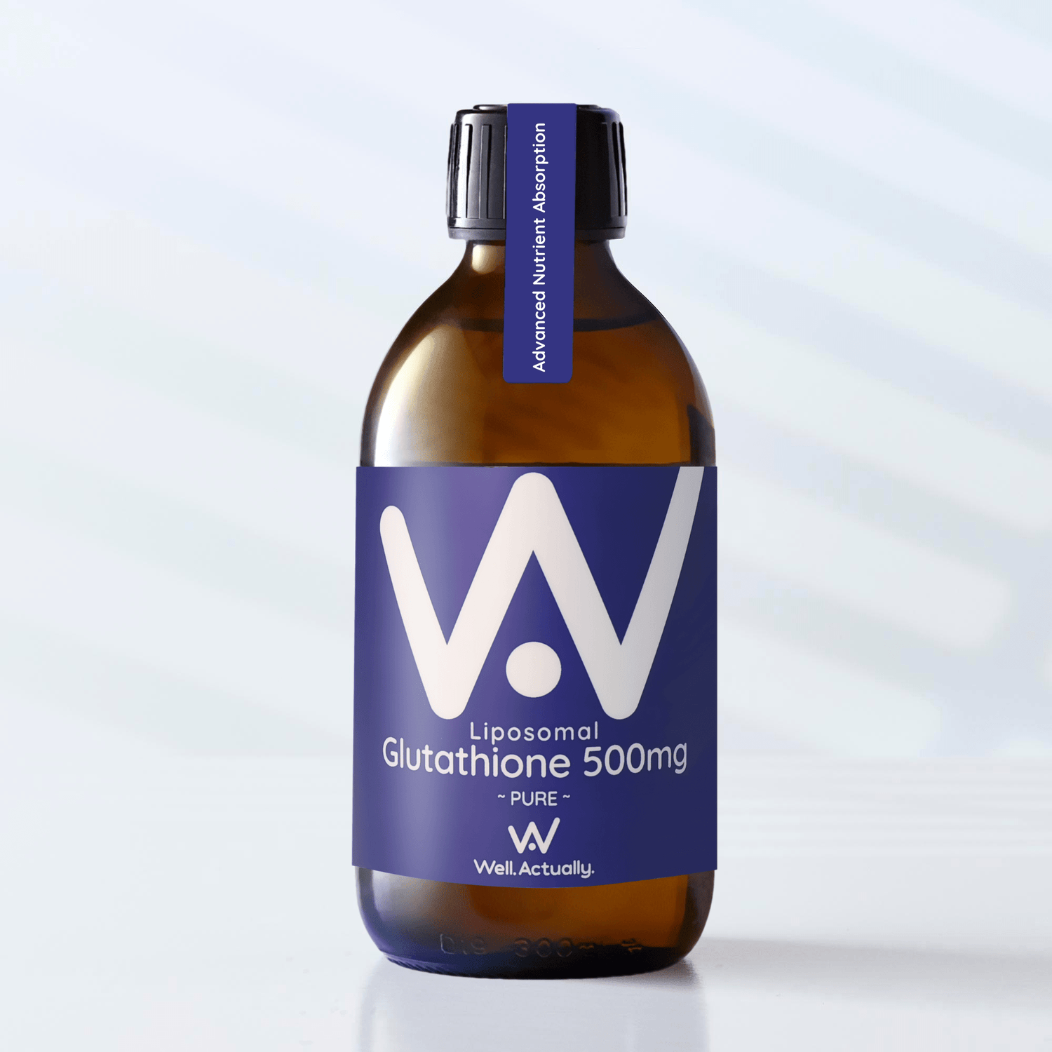 Liposomal Glutathione Liquid - 500mg - PURE (Unflavoured)