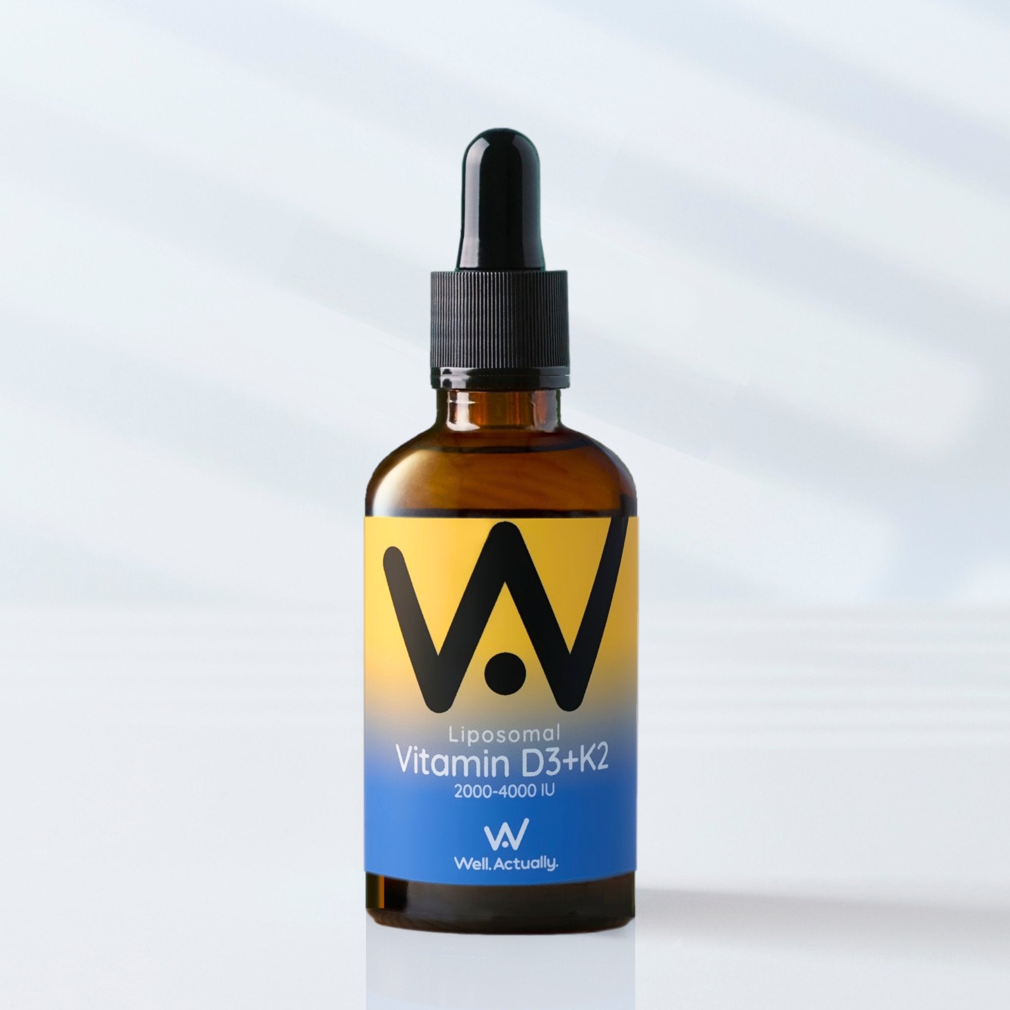 Liposomal Vitamin D3 & K2 Liquid Pipette - 2000 to 4000IU - Up to 120 Servings - Orange & Mango or Summer Citrus Flavour