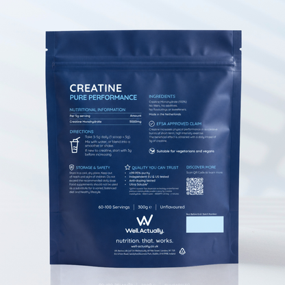 Creatine Monohydrate Ultra Pure - 300g - Unflavoured