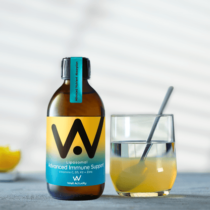 Liposomal Advanced Immune Support - Vitamins C, D3, K2 + Zinc - Tropical Zest Flavour - 250ml