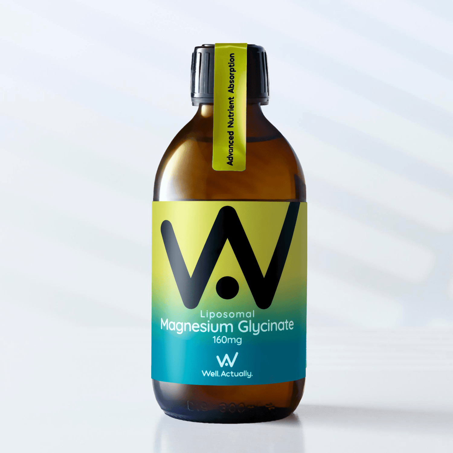 Liposomal Magnesium Glycinate Liquid - 160mg - Apple Twist Flavour - 250ml