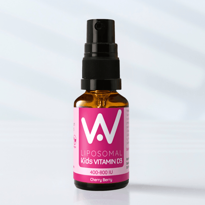 *NEW!* Kids Liposomal Vitamin D3 Oral Spray - 400 to 800IU - Cherry Berry or Orange Burst Flavour