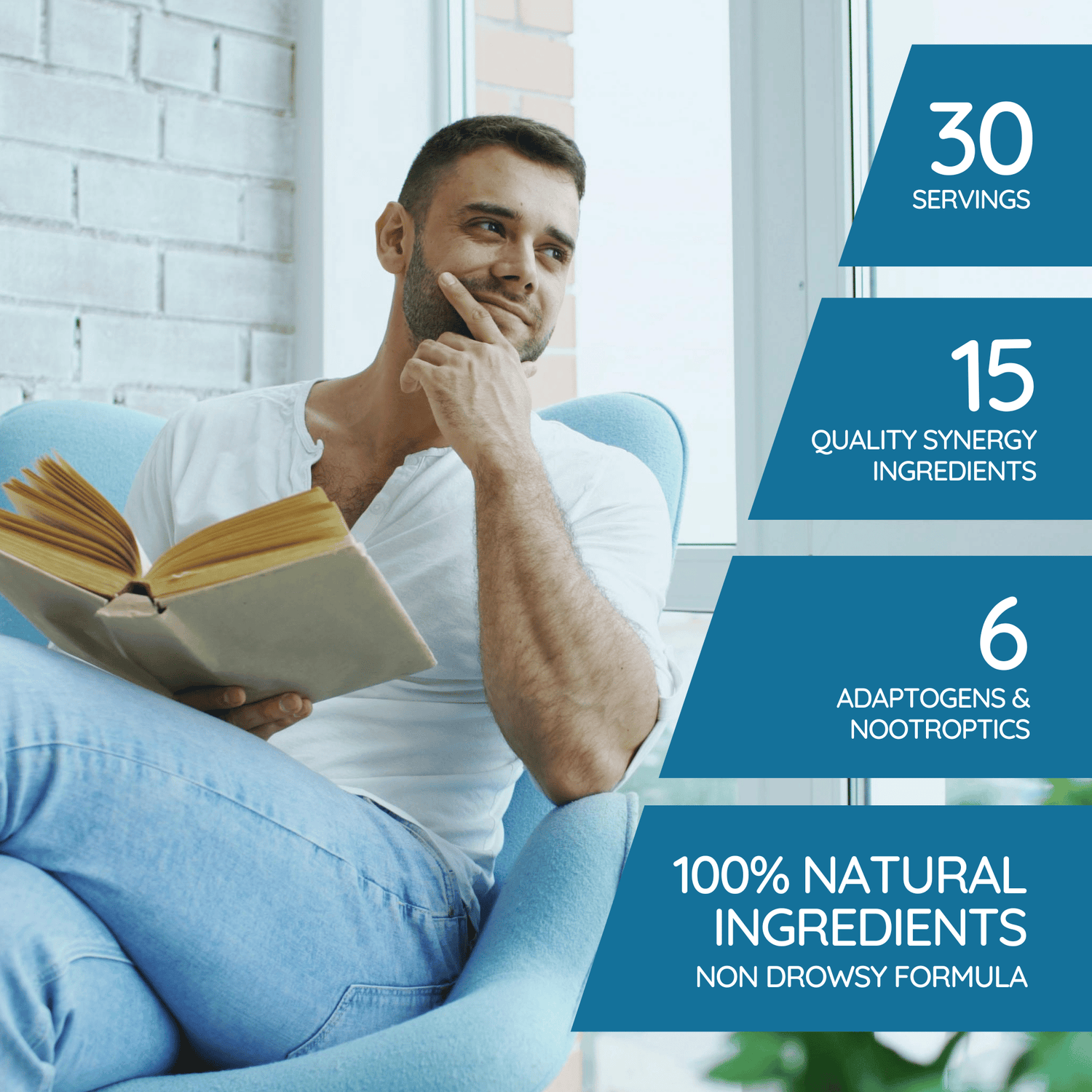 *NEW* Neuro Day Ashwagandha+ 15 Ingredients - 60 Capsules